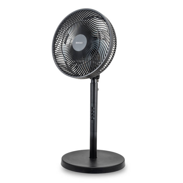 2-IN-1 16″ (40cm) DELUXE FLOOR FAN BLACK