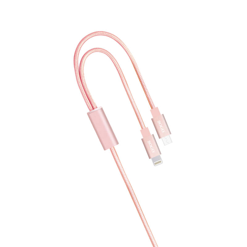 SOGO MICRO USB CHARGING CABLE 2 IN 1 ELEG SERIES.