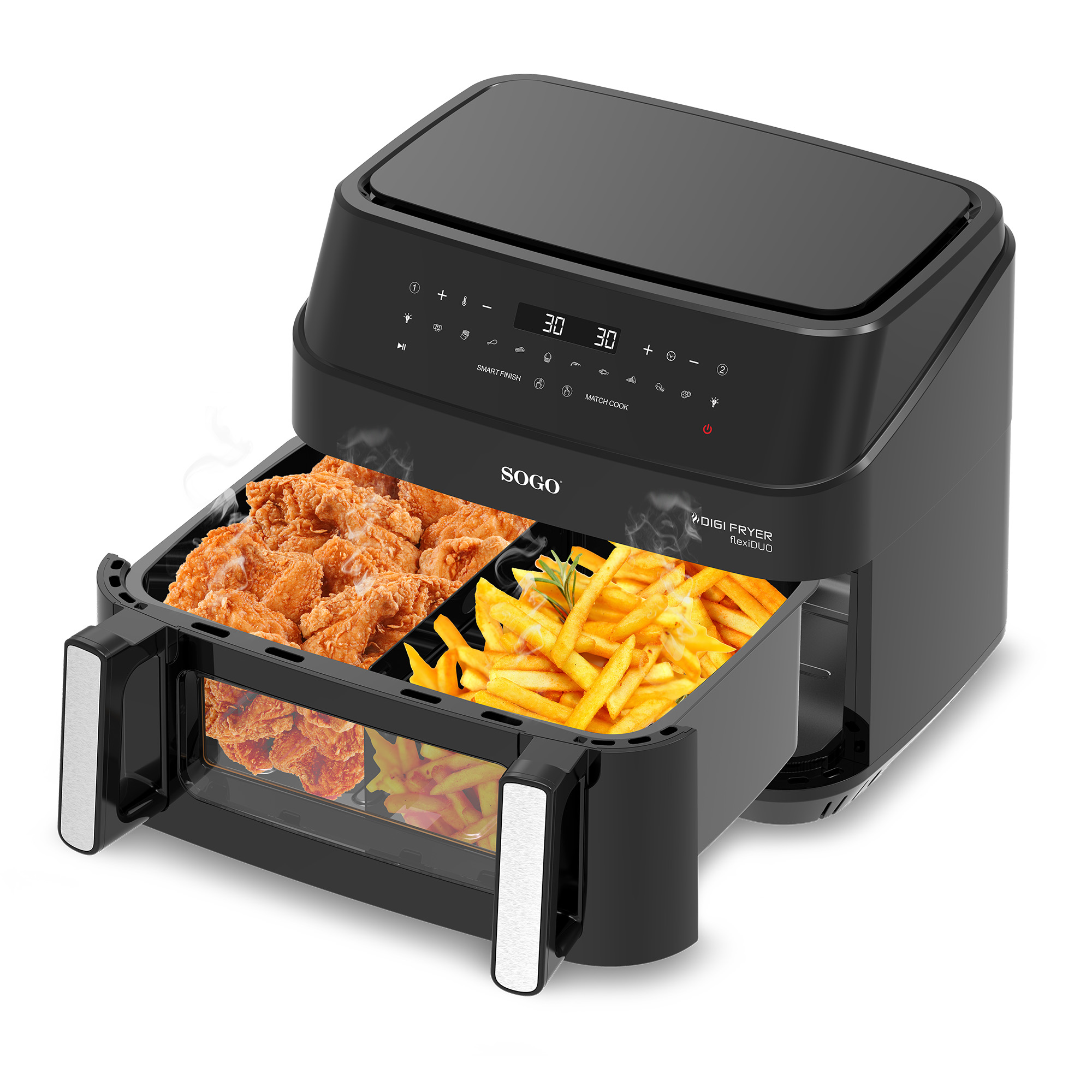 SOGO DIGIFRYER FLEXI DUO 10.5L AIR FRYER - Image 14