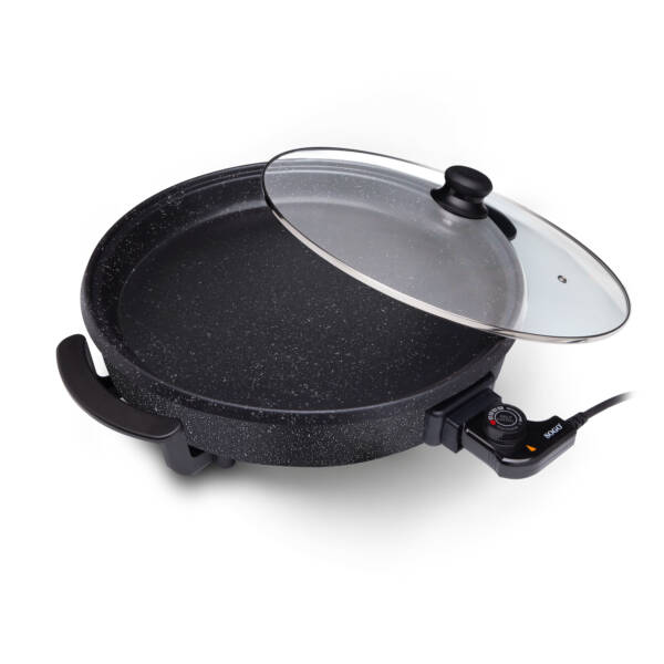 42 CM ELECTRIC MULTI-PAN WITH GLASS LID