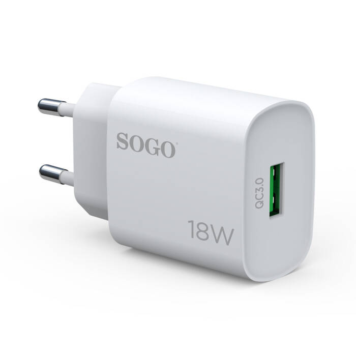 QC3.0 18W FAST USB-A CHARGER