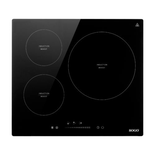 3-BURNER INDUCTION HOB WITH TOUCH CONTROL