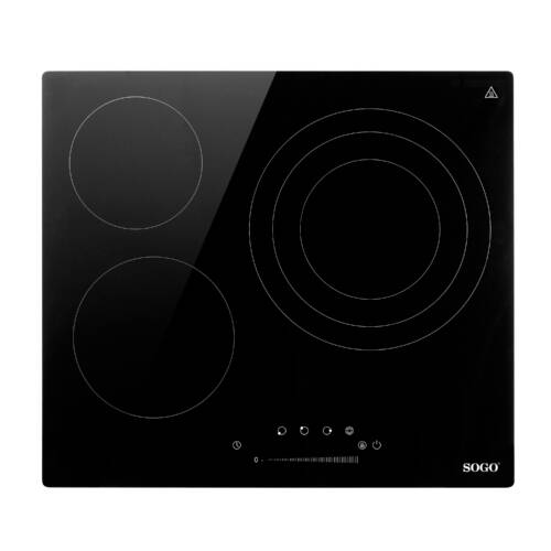 3-BURNER CERAMIC HOB WITH TOUCH CONTROL