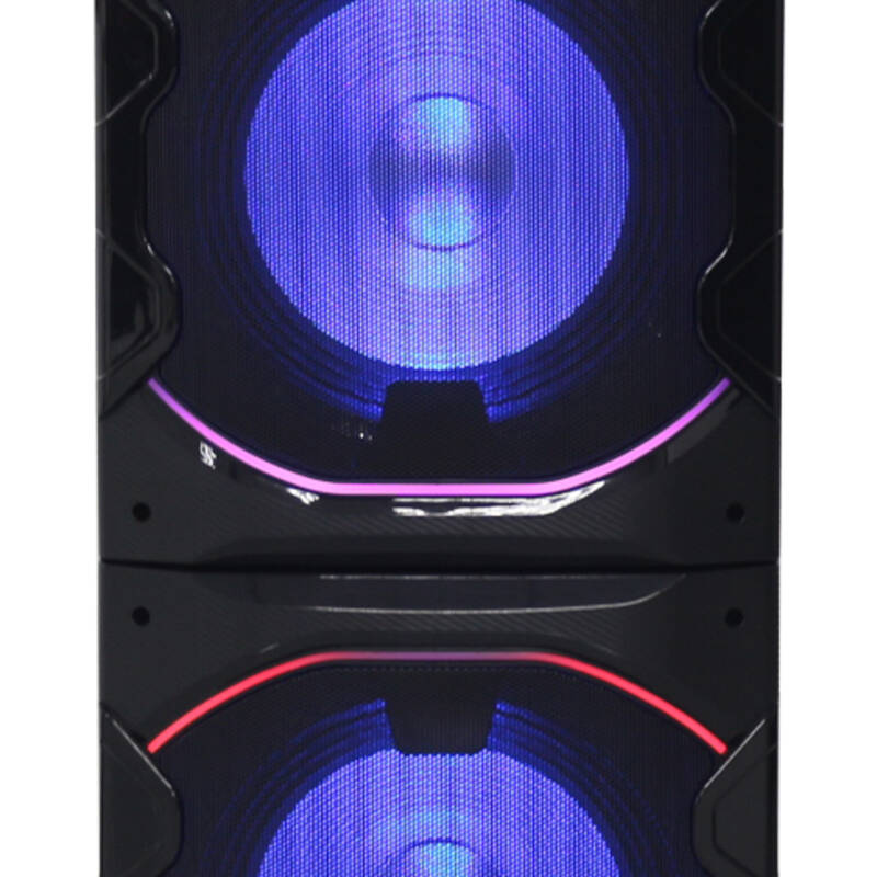 ALTAVOZ DE FIESTA PORTATIL 2X12¨ (CON TWEETER)