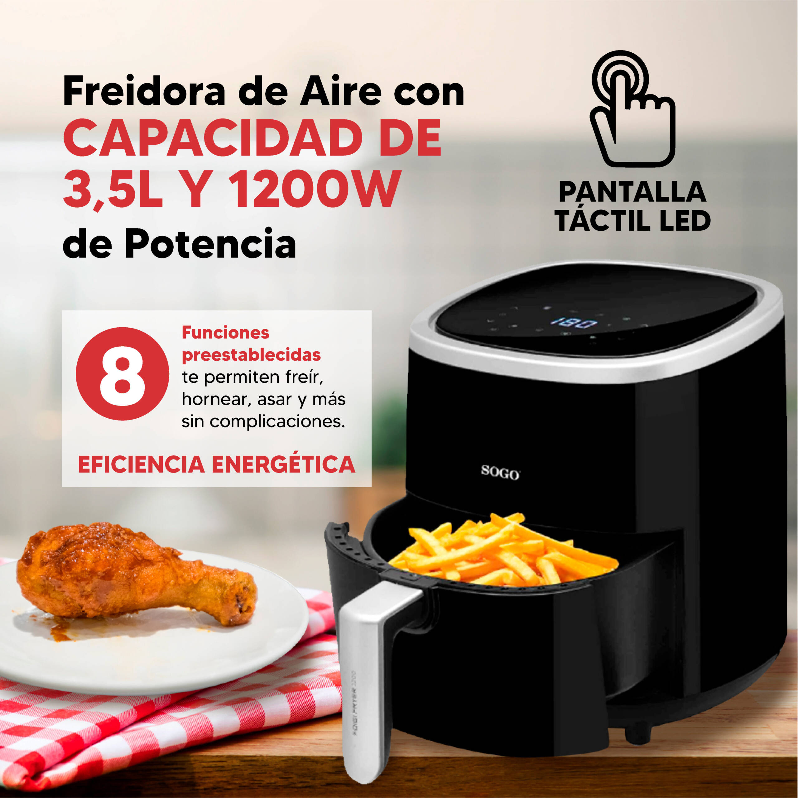 freidora aire 5