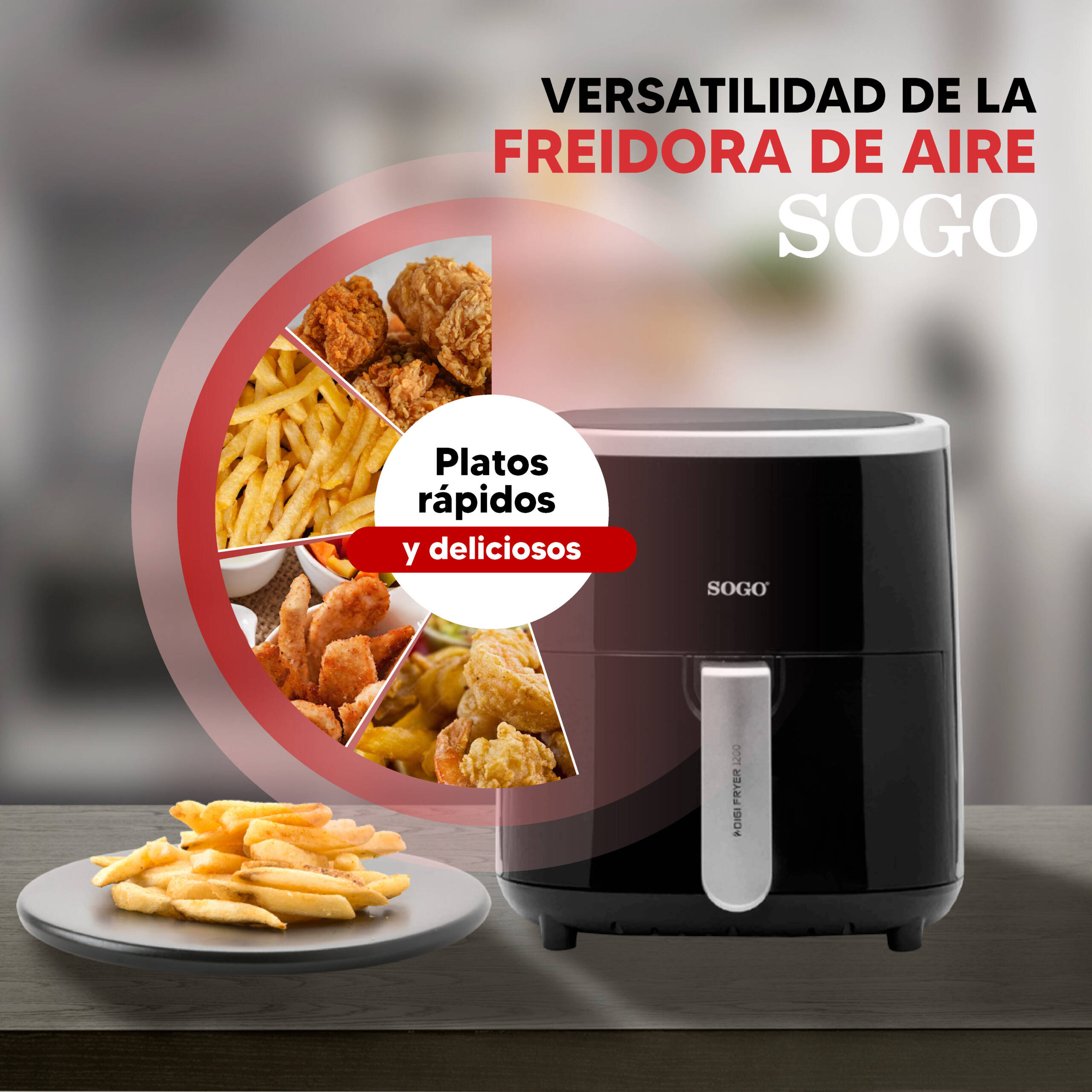 freidora aire potente 4